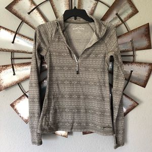 Eddie Bauer Grey Track Shirt